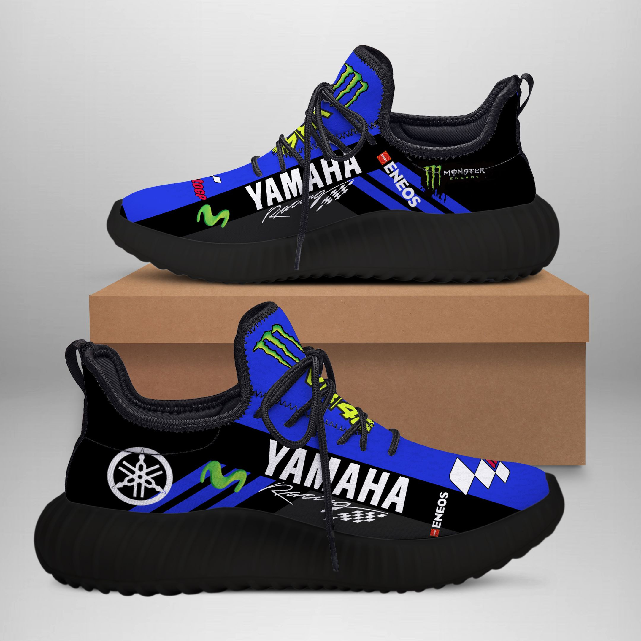 1st Yamaha Racing TTT-LT YZ Shoes Ver 1 (Blue)