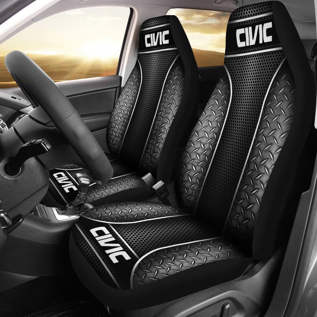 2 Front Honda Civic Seat Covers 