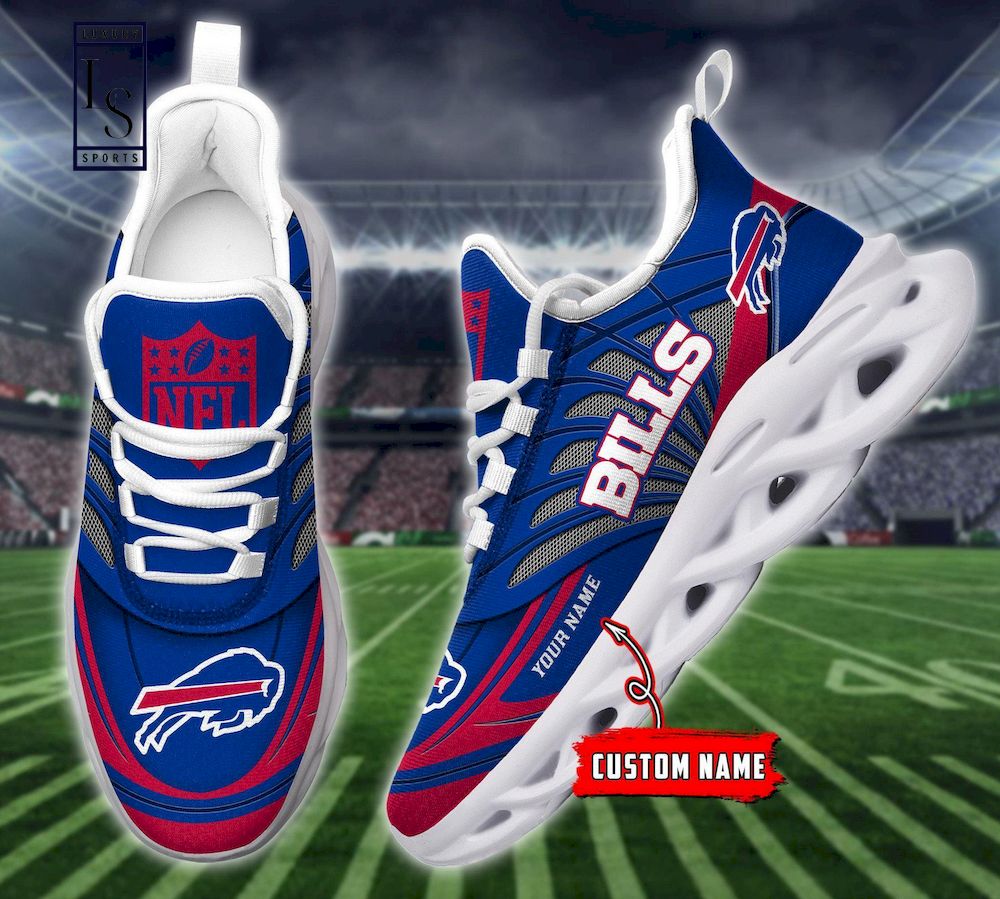 Buffalo Bills Personalized Max Soul Shoes