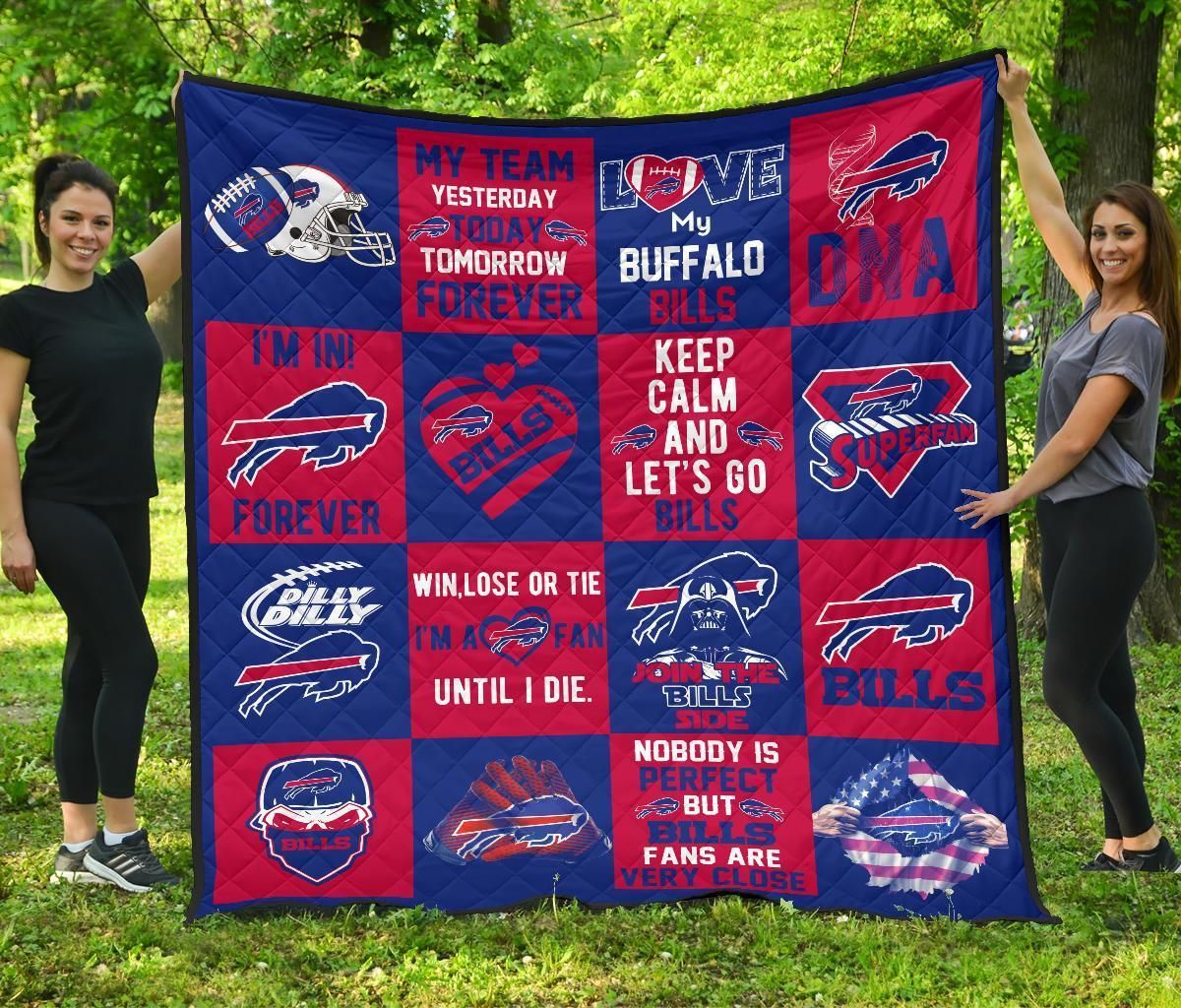 Fan Buffalo Bills Quilt Blanket Amazing Gift Idea