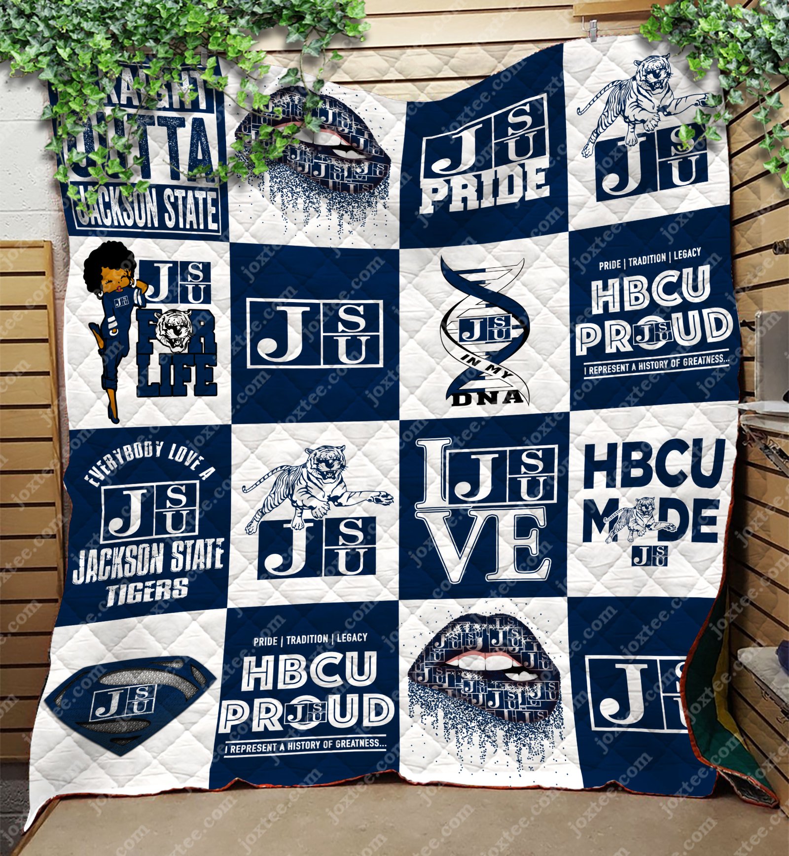 Jackson State University (jsu) Quilt Blanket Ver 2