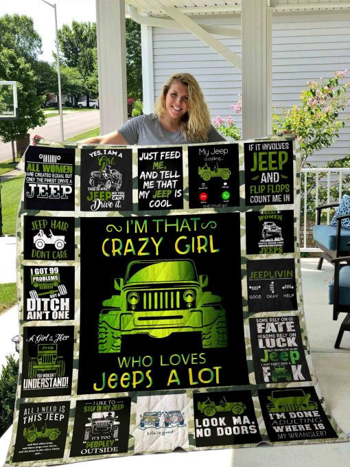 Jeep Car Quilt Blanket 02