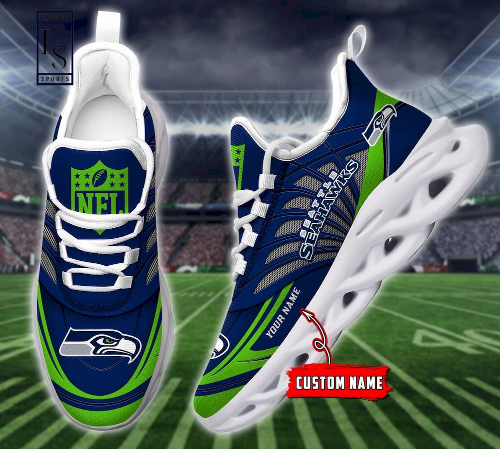 Seattle Seahawks Personalized Max Soul Shoes