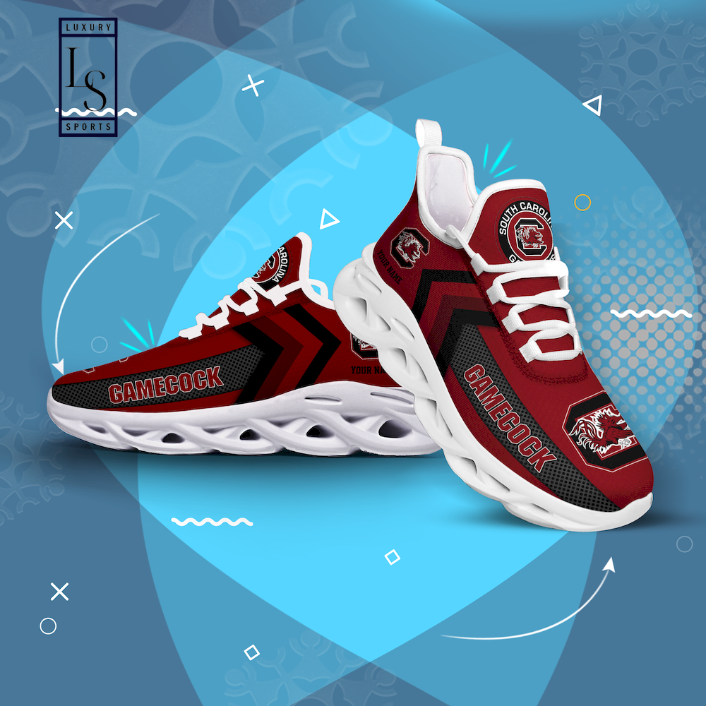 South Carolina Gamecocks Personalized Max Soul Shoes