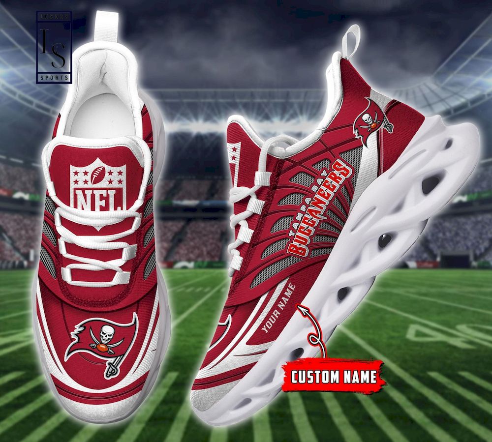 Tampa Bay Buccaneers Personalized Max Soul Shoes