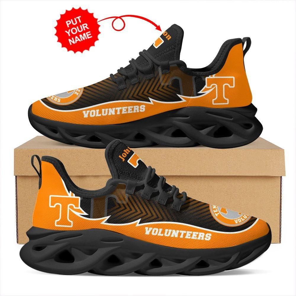 Tennessee Volunteers Custom Name Personalized Max Soul Sneakers Shoes