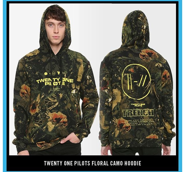 Twenty One Pilots Camo Hoodie