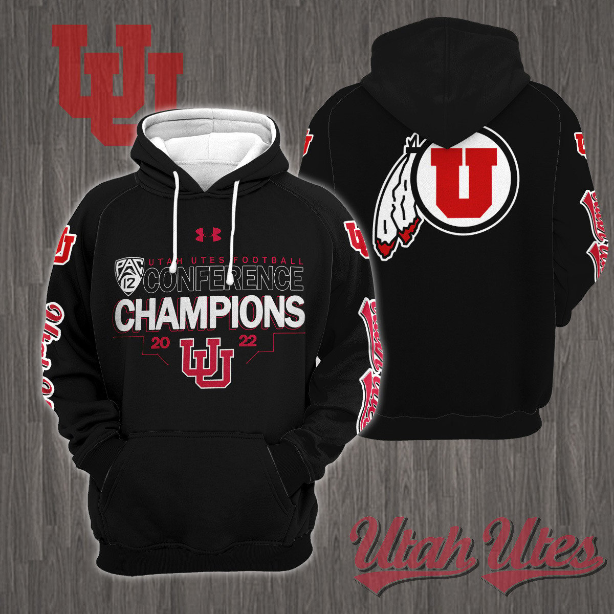 UTAH UTES PAC 12 Champions Shirt