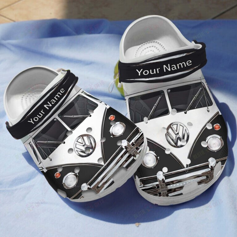 Vw Campervan Personalized Crocs Clogs Gifts For Male Female - Vw57