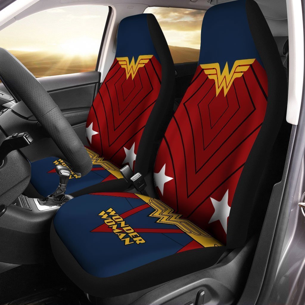 Wonder Woman Car Seat Covers (SET OF 2) - v3