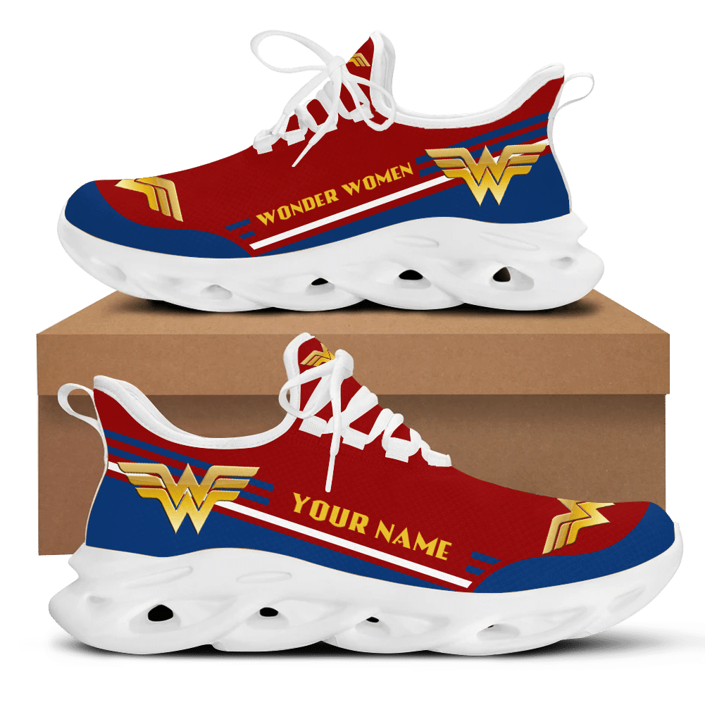 Wonder Woman Custom Name OW Shoes - v3