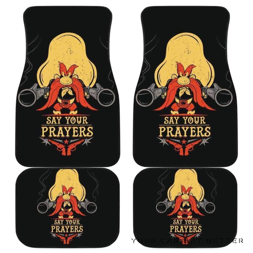 Yosemite Sam Looney Tunes With Guns Car Floor Mats 173218