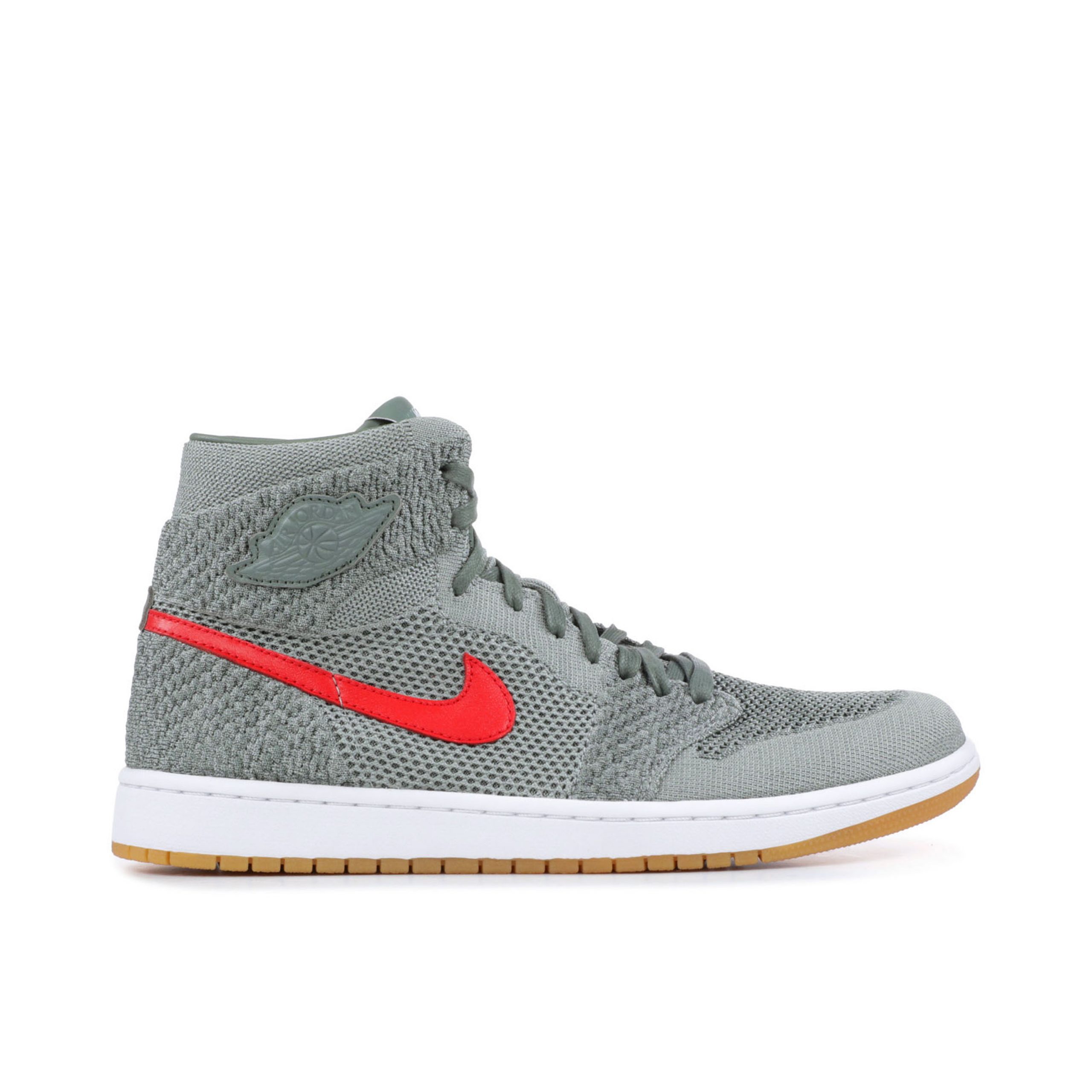 Air Jordan 1 Flyknit Clay Green 919704-333 