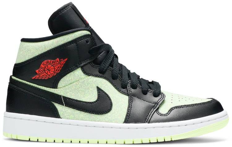 Wmns Air Jordan 1 Mid SE Black Barely Volt' CV5276-003 