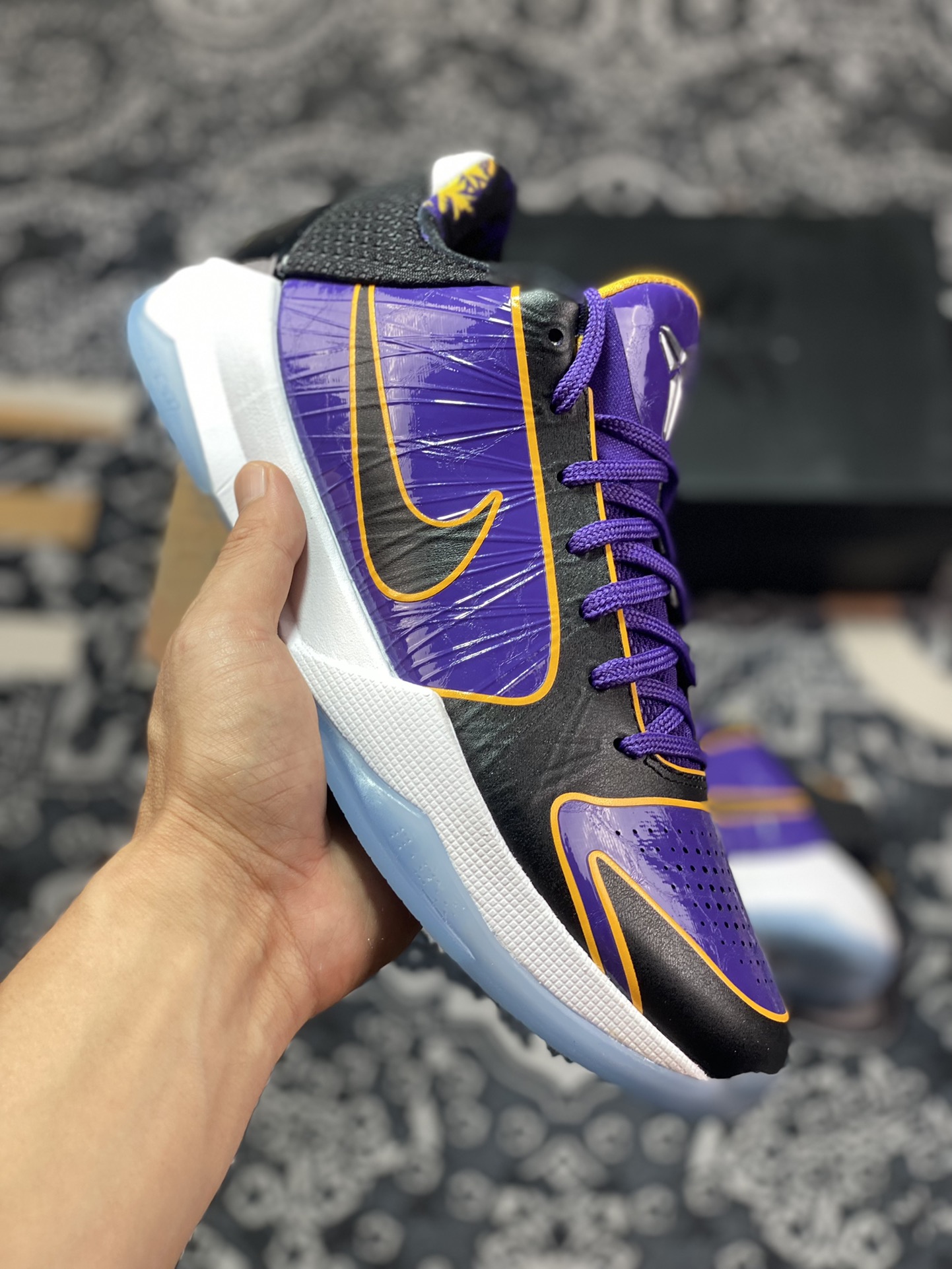 Zoom Kobe 5 Protro Lakers