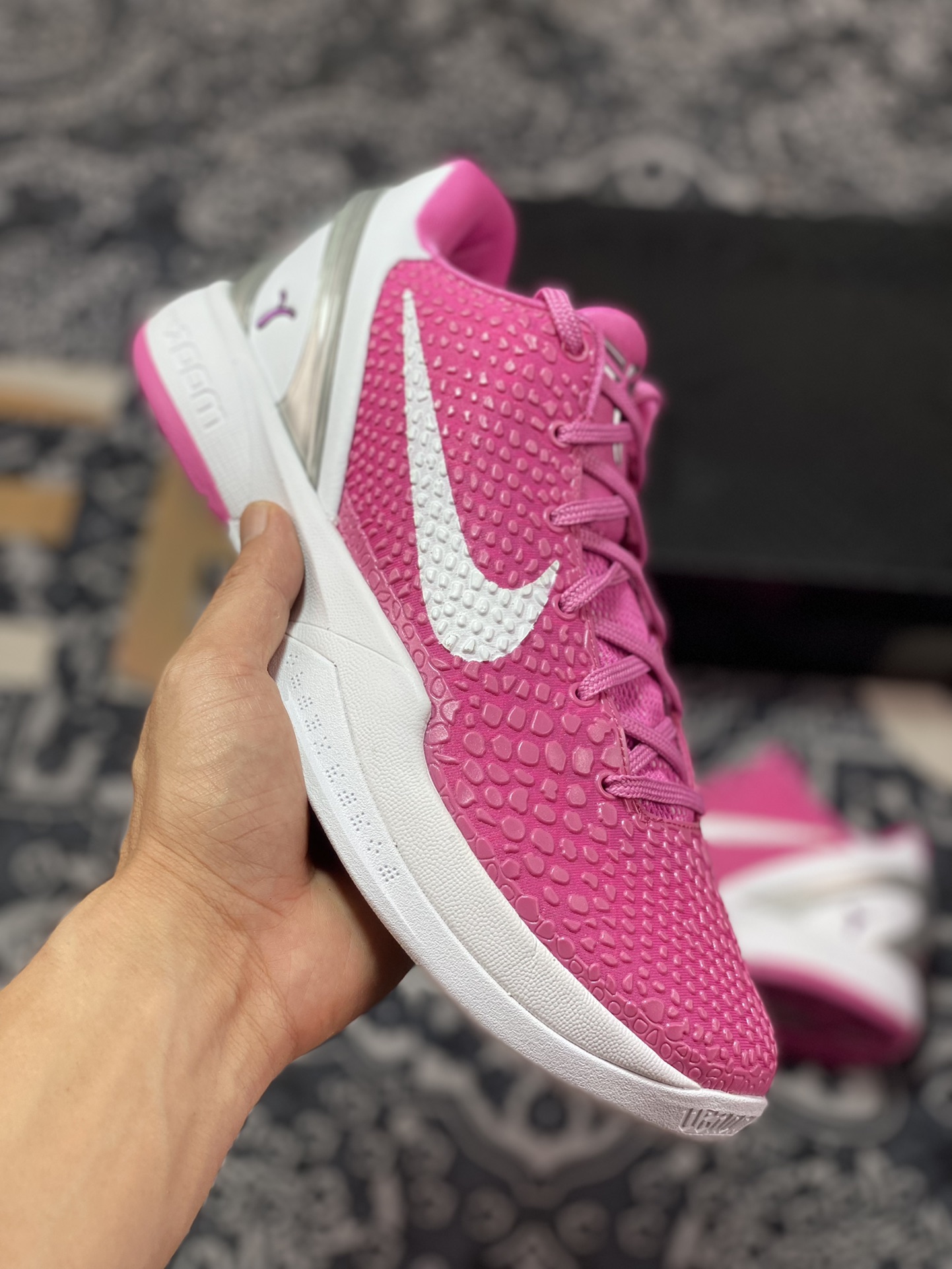 Zoom Kobe 6 Kay Yow Think Pink