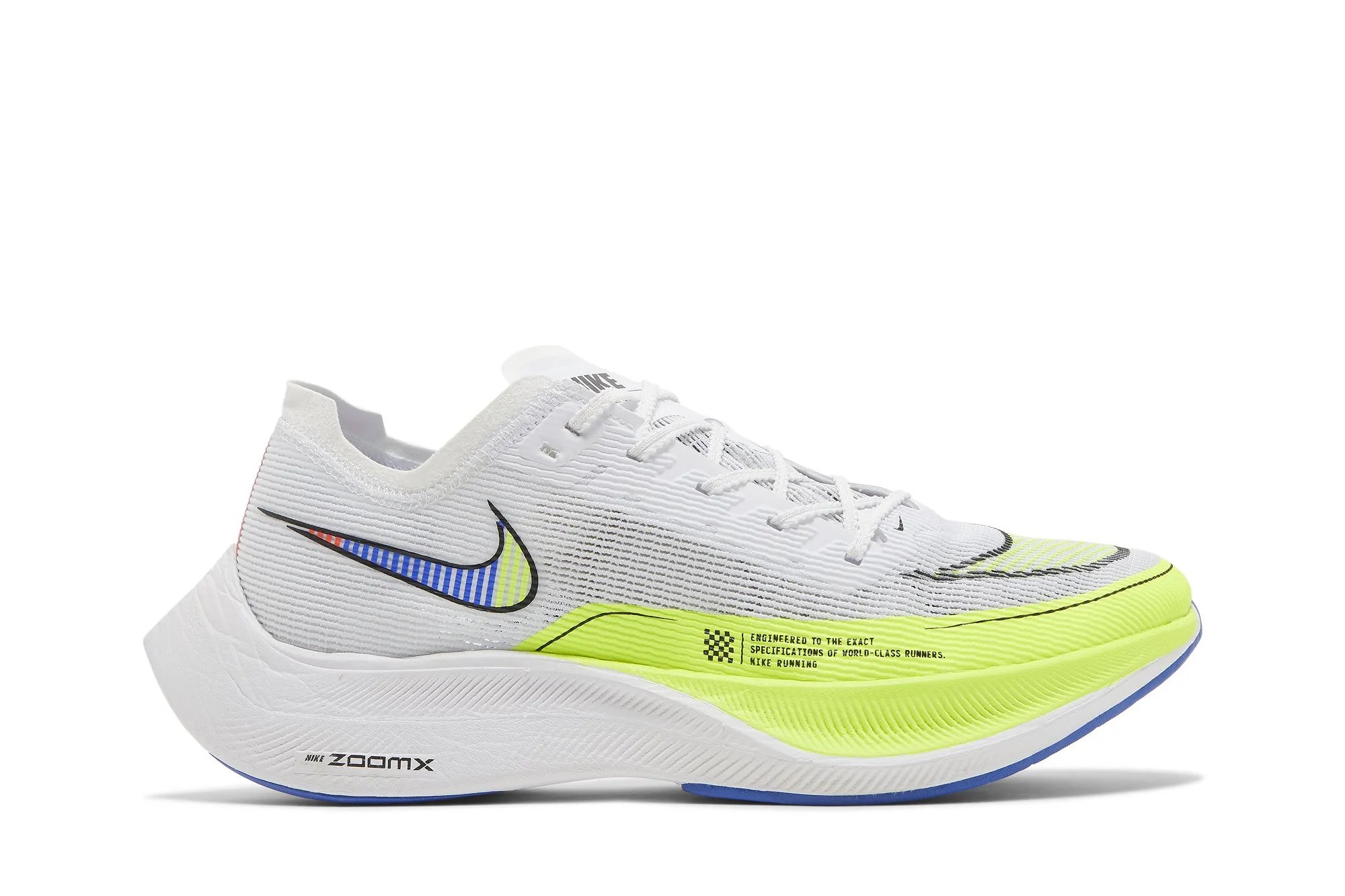 ZoomX Vaporfly Next 2 'White Volt Racer Blue' CU4111-103